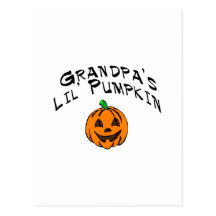 Calabaza de Lil de los abuelos Tarjetas Postales