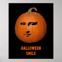 Calabaza de Mona Lisa Impresiones