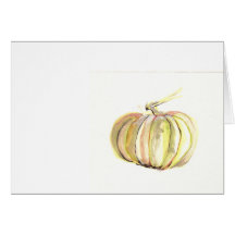 calabaza de otoño felicitacion 
