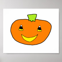 Calabaza del feliz Halloween Poster