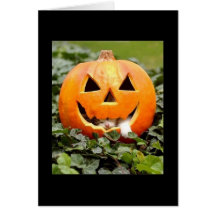 calabaza del gatito felicitaciones
