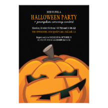 Calabaza fantasmagórica de Halloween que talla inv Anuncios