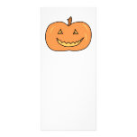 Calabaza feliz tallada. Halloween Tarjetas Publicitarias