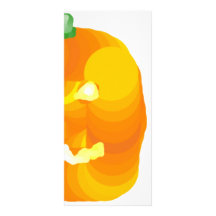 Calabaza Tarjeta Publicitaria A Todo Color