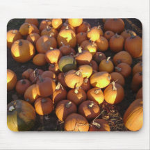 calabazas alfombrilla de ratones