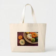 calabazas bolsas lienzo