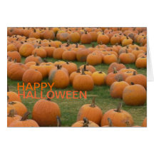 Calabazas de Hallowee Felicitación