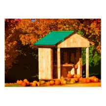 Calabazas para el ATC de la venta Plantilla De Tarjeta De Negocio