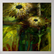 Calabozos en espacio verde posters