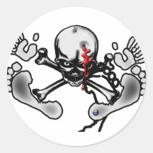 calavera chico etiqueta