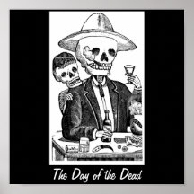 Calaveras de Guadalajara, México Poster