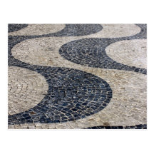 Calçada Portuguesa Cartao Postal
