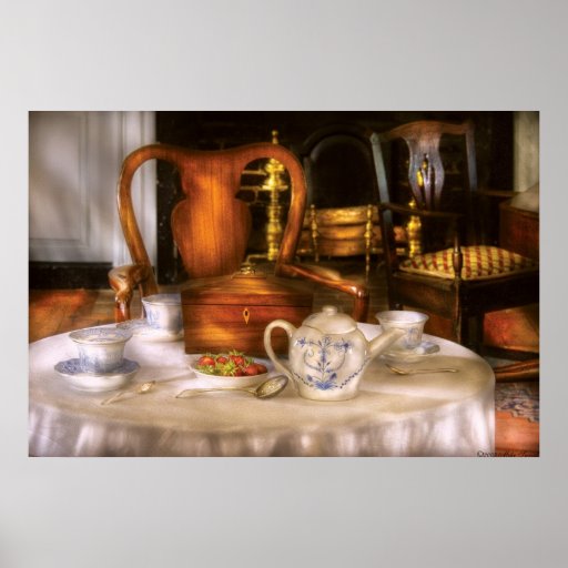 Caldera - tenga algo de té - juego de té chino posters