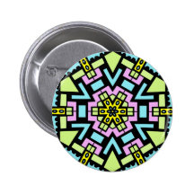 Caleidoscopio del dibujo animado pins