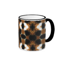 Caleidoscopio del gato de calicó tazas