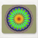 Caleidoscopio Mousepad de la flor