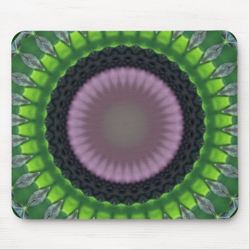 Caleidoscopio Mousepad de la germinación Tapete De Raton