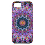Caleidoscopio púrpura de Lotus iPhone 5 Case-Mate Coberturas