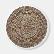 Calendario azteca imán para frigorifico