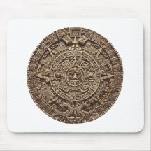 Calendario azteca tapete de ratones