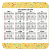 Calendario de la obra clásica 2013 pegatinas