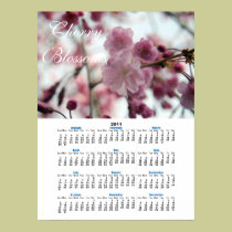 Calendario de las flores de cerezo 2011 posters