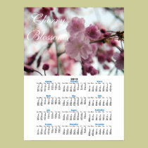 Calendario de las flores de cerezo 2012 posters
