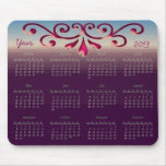Calendario decorativo 2013 alfombrillas de ratones
