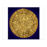 calendario maya tarjeta postal