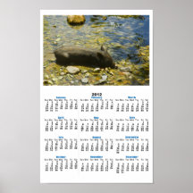 Calendario negro del poster del cerdo