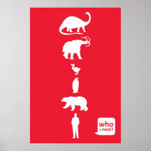 Calentamiento del planeta poster