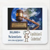 Calentamiento del planeta tapetes de ratón