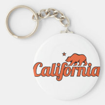 Calfiornia adaptable llavero personalizado
