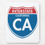 California de un estado a otro CA Alfombrillas De Ratones