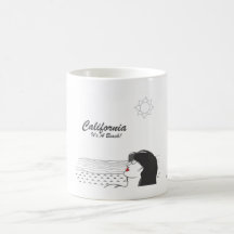 California es una taza de la playa II