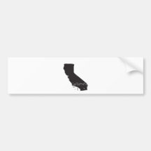 California Etiqueta De Parachoque