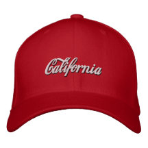 California Gorra Bordada