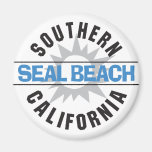 California meridional - playa del sello imán de frigorifico