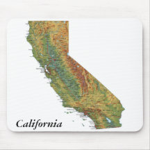 California Mousepad Tapete De Raton