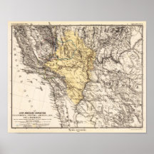 California, Nevada y Arizona Petermann, A. 1876 Impresiones