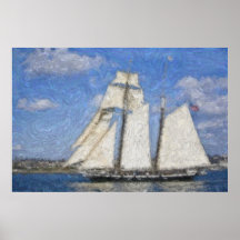 Californian alto de la nave posters