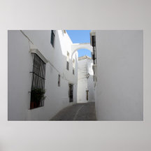 Calle de Arcos de la Fronterra Poster