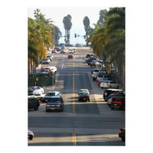 Calle de California Invitacion Personal