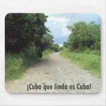 Calle de Celimar, Habana, Cuba Mousepad