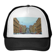 Calle de Gardner más escarpada de Glasgow Gorros Bordados