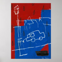 calle de la lluvia poster