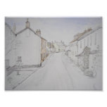 Calle delantera Silverton, Exeter, Reino Unido Fotografía