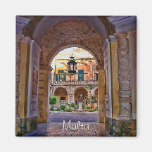 Calle medieval en Malta Iman Para Frigorífico