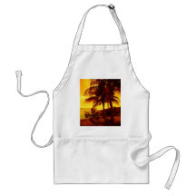 Calor tropical delantales