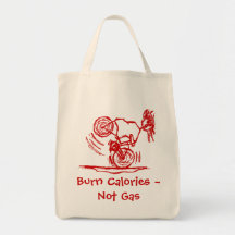 ¡Calorías de la quemadura - no gas! Bolsa